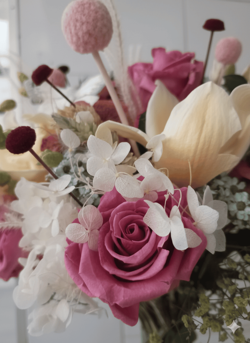 Arco decorativo floral