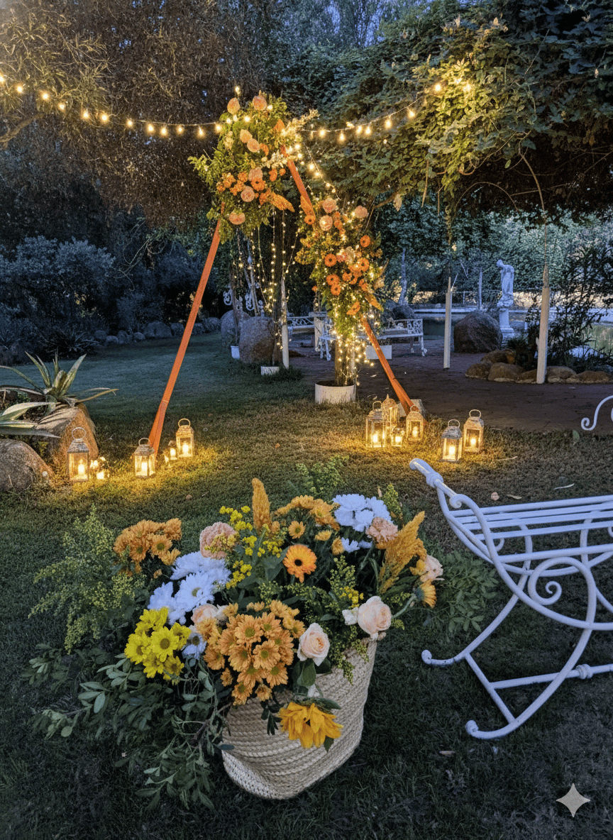 Centro de mesa sofisticado