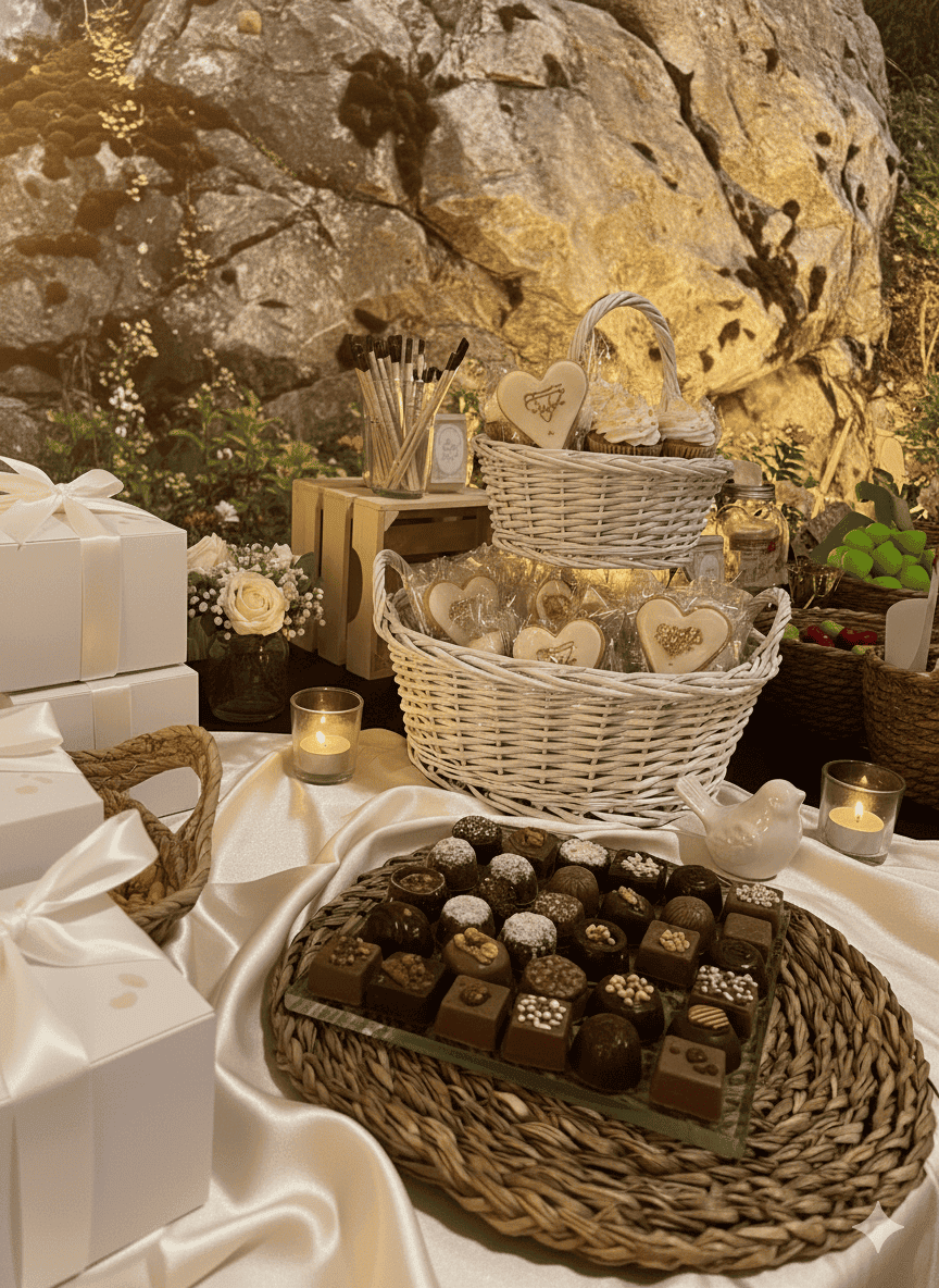 Mantel floral para boda